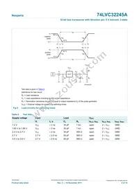 74LVC32245AEC Datasheet Page 9