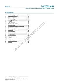 74LVC32245AEC Datasheet Page 14