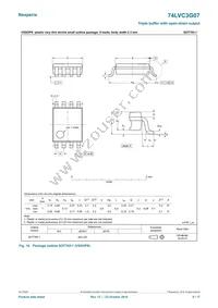 74LVC3G07GD Datasheet Page 9