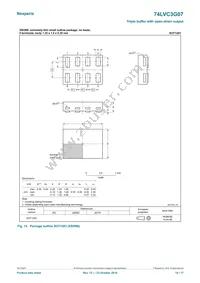 74LVC3G07GD Datasheet Page 14