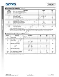 74LVC541AQ20-13 Datasheet Page 3