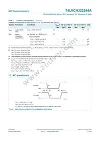 74LVCH322244AEC/G; Datasheet Page 7