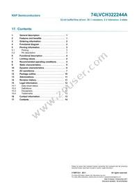 74LVCH322244AEC/G; Datasheet Page 14