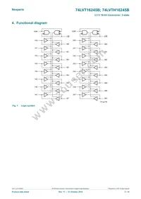 74LVT16245BEV Datasheet Page 2