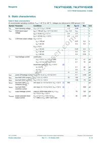 74LVT16245BEV Datasheet Page 6