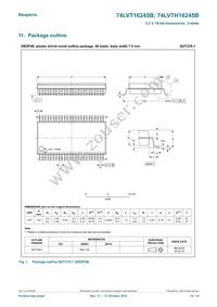 74LVT16245BEV Datasheet Page 10