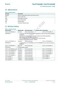 74LVT16245BEV Datasheet Page 12