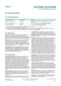 74LVT244BPW/AUJ Datasheet Page 13