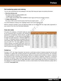 9C06031A6R80FGHFT Datasheet Page 3