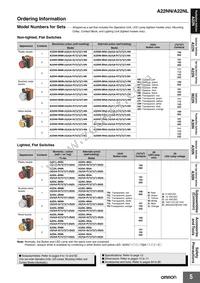 A22NZ-L-WE Datasheet Page 5