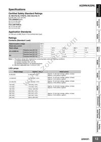 A22NZ-L-WE Datasheet Page 13