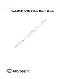 A3P250L-1FG144I Datasheet Cover