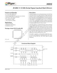A6832SEPTR-T Datasheet Page 2