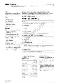 AA2512FK-079R1L Datasheet Page 2