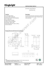 ACSC03-41EWA-F01 Datasheet Cover