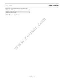 AD4001BRMZ-RL7 Datasheet Page 3