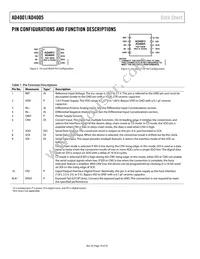 AD4001BRMZ-RL7 Datasheet Page 10