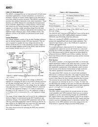 AD421BRRL7 Datasheet Page 6