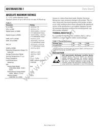 AD5700-1BCPZ-RL7 Datasheet Page 6
