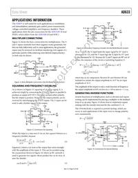 AD633JR-REEL7 Datasheet Page 9