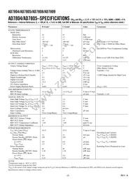 AD7808BR-REEL Datasheet Page 2