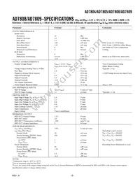 AD7808BR-REEL Datasheet Page 3