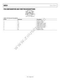 AD834AR-REEL7 Datasheet Page 6