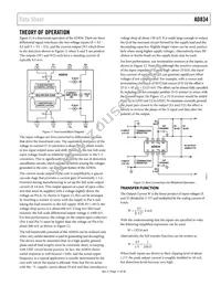 AD834AR-REEL7 Datasheet Page 11