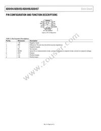 AD8496CRMZ-R7 Datasheet Page 6