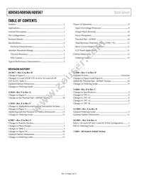 AD8567ACPZ-R2 Datasheet Page 2