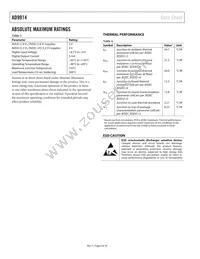 AD9914BCPZ-REEL7 Datasheet Page 8