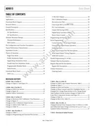 AD9915BCPZ-REEL7 Datasheet Page 2