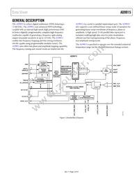 AD9915BCPZ-REEL7 Datasheet Page 3