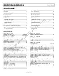 ADA4084-4ACPZ-RL Datasheet Page 2