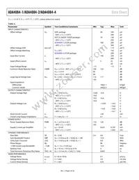 ADA4084-4ACPZ-RL Datasheet Page 6