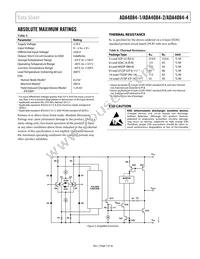 ADA4084-4ACPZ-RL Datasheet Page 7