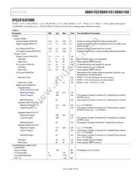 ADAU1452KCPZRL Datasheet Page 7