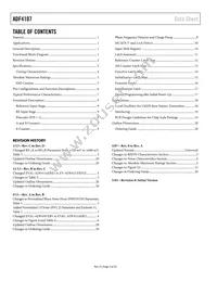 ADF4107BRU-REEL7 Datasheet Page 2