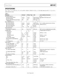 ADF4107BRU-REEL7 Datasheet Page 3