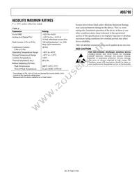 ADG790BCBZ-REEL Datasheet Page 5