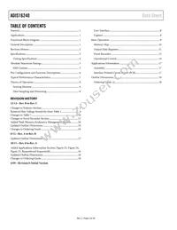 ADIS16240ABCZ Datasheet Page 2