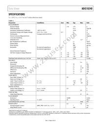 ADIS16240ABCZ Datasheet Page 3