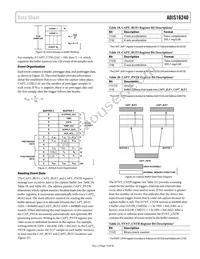 ADIS16240ABCZ Datasheet Page 13