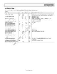 ADM561JRS-REEL Datasheet Page 3