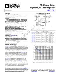 ADP7158ARDZ-3.0-R7 Datasheet Cover