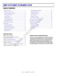 ADSP-21479SBC2-EP Datasheet Page 2