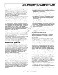 ADSP-BF705BBCZ-4 Datasheet Page 5