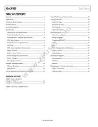 ADUCM350BBCZ-RL Datasheet Page 2