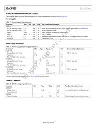 ADUCM350BBCZ-RL Datasheet Page 12