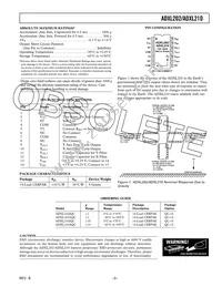 ADXL210AE-REEL Datasheet Page 3